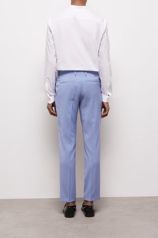 Pantalon de costume en laine - Bleu clair