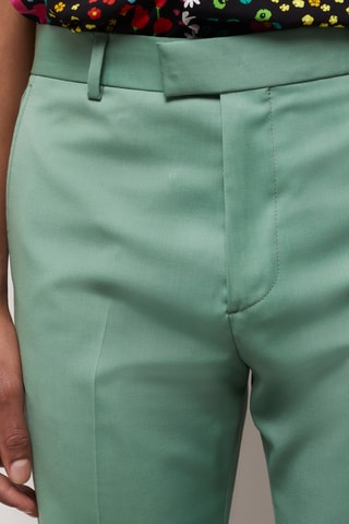 Pantalon de costume en laine - Vert