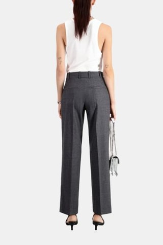 Pantalon de costume en laine - Gris