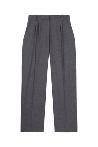 Pantalon de costume en laine - Gris
