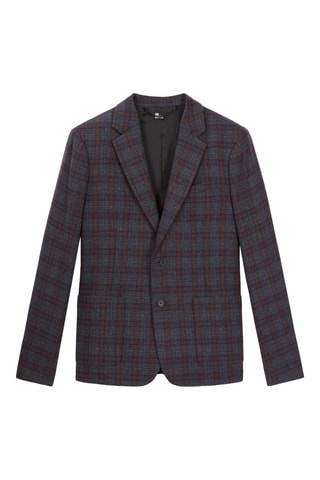 Blazer en laine et cachemire - Gris