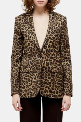 Blazer en laine - Marron