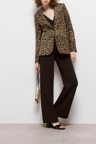 Blazer en laine - Marron