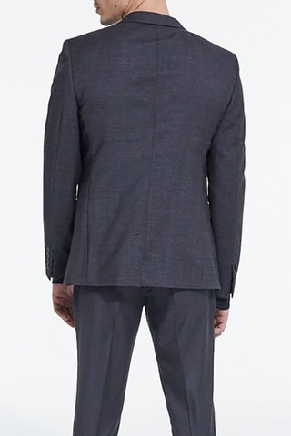 Blazer en laine Noir