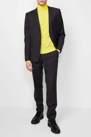 Blazer en laine Noir