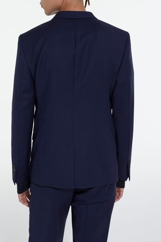 Blazer en laine Bleu marine