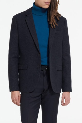 Blazer en laine Anthracite
