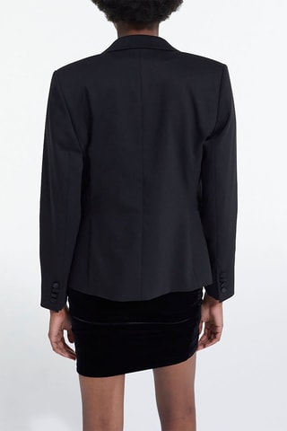 Blazer en laine - Noir