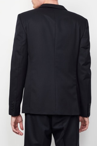 Blazer en laine Noir et gris