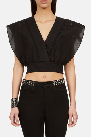Crop top - Noir