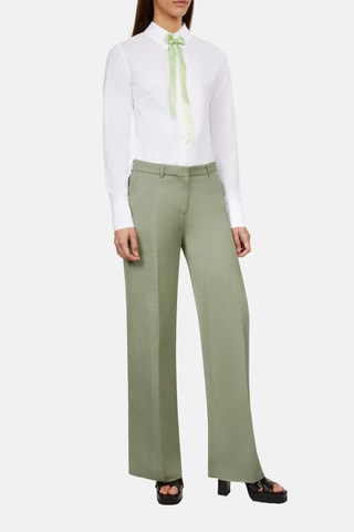 Pantalon en lin - Kaki