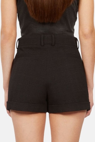 Short en laine - Noir