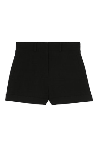 Short en laine - Noir