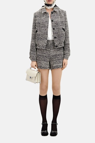 Veste en tweed - Gris