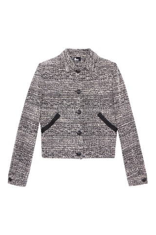Veste en tweed - Gris