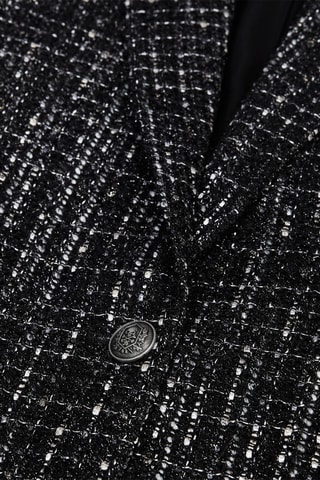 Veste en tweed - Noir