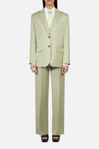 Veste en lin - Vert clair