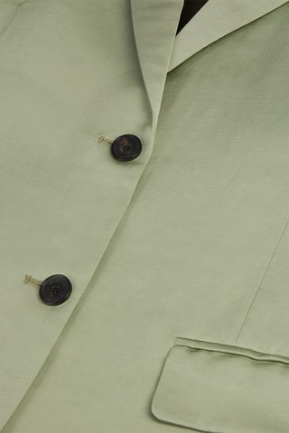Veste en lin - Vert clair