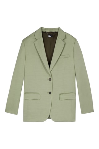 Veste en lin - Vert clair