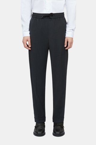 Pantalon en laine - Noir