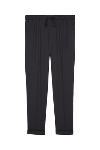 Pantalon en laine - Noir