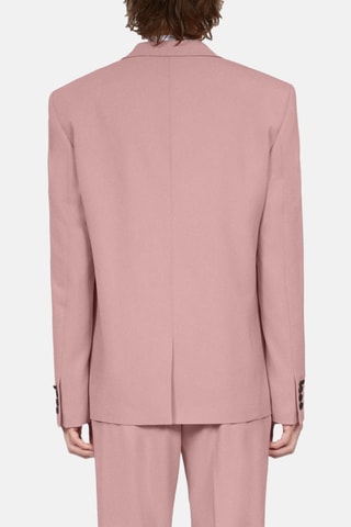 Veste de costume en laine - Rose