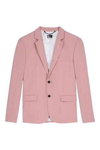 Veste de costume en laine - Rose