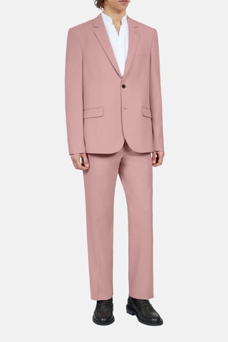 Veste de costume en laine - Rose