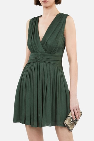 Robe patineuse - Vert foncé