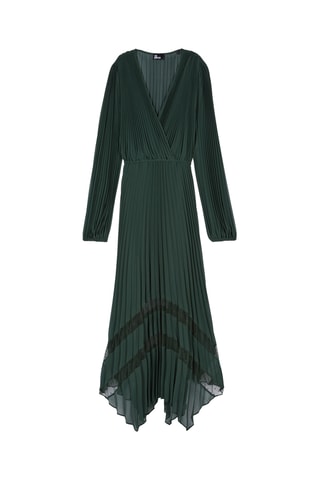 Robe patineuse - Vert foncé