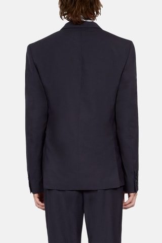 Veste de costume en laine - Bleu marine