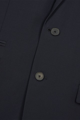 Veste de costume en laine - Bleu marine