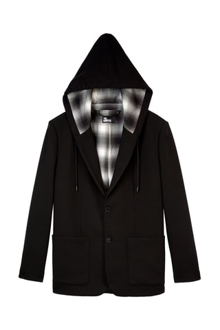 Veste de costume en laine - Noir