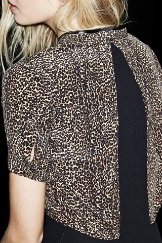 Robe trompe-l'œil - Noir