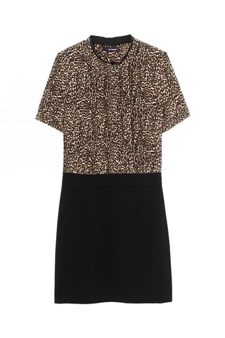 Robe trompe-l'œil - Noir