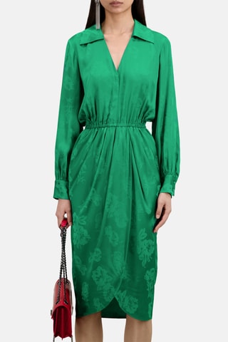 Robe portefeuille - Vert