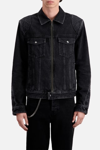 Blouson en jean - Noir