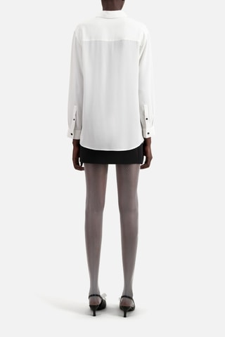Chemisier en soie - Blanc