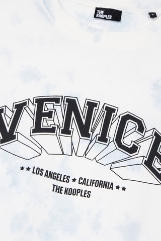 T-shirt tie and dye - Blanc