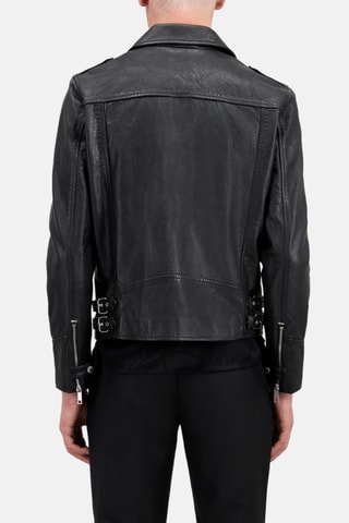 Blouson en cuir - Noir
