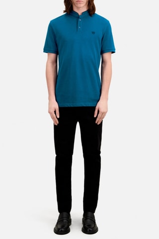 Polo - Bleu pétrole