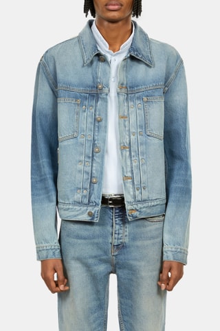 Blouson en jean - Bleu clair