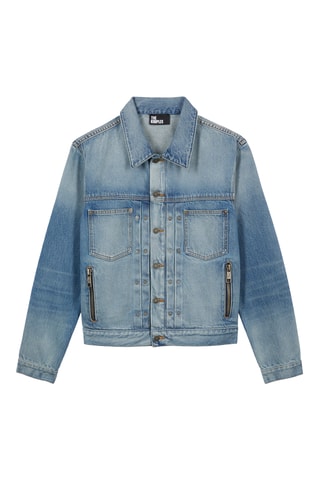 Blouson en jean - Bleu clair
