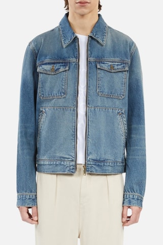 Blouson en jean - Bleu