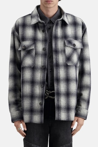 Blouson en laine - Gris