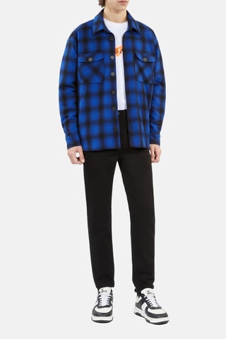 Blouson en laine - Bleu