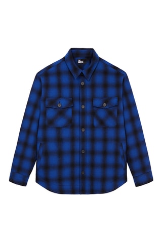 Blouson en laine - Bleu