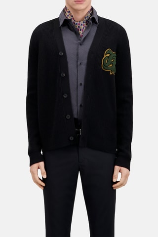 Gilet en laine - Noir