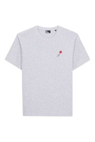 T-shirt - Gris clair chiné