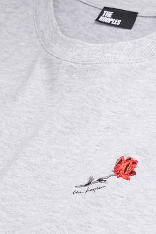 T-shirt - Gris clair chiné